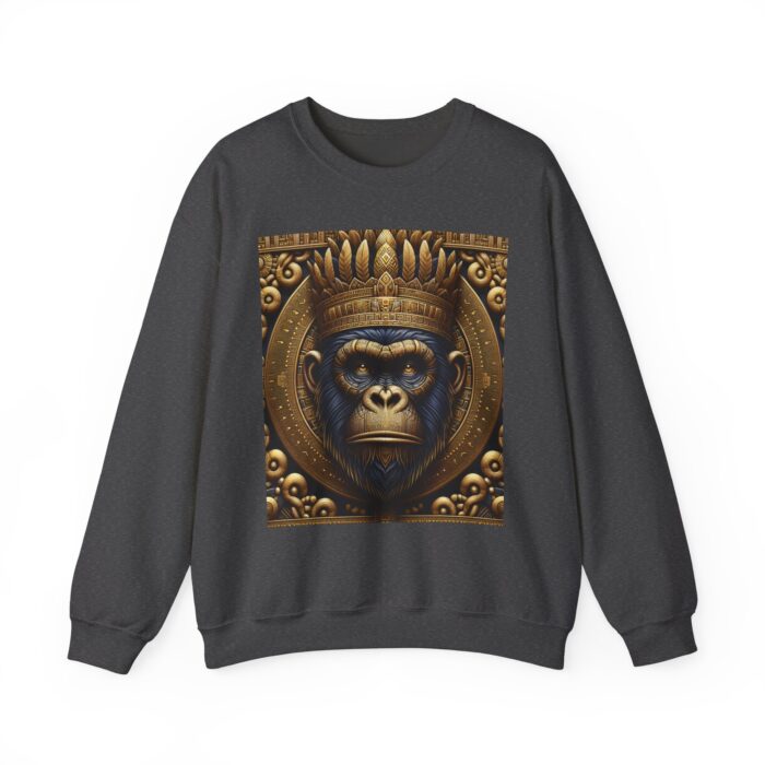 Unisex Crewneck Sweatshirt - Crown Gorilla Head - Image 11