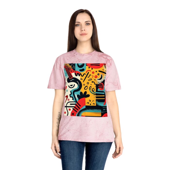 Vibrant Unisex Color Blast T-Shirt – Artistic Abstract Design for Every Occasion - Image 13