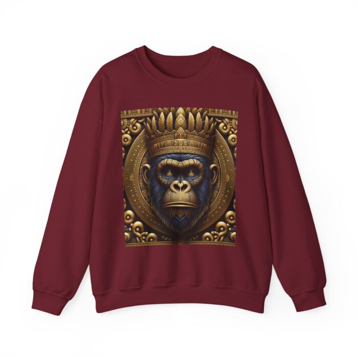 Unisex Crewneck Sweatshirt - Crown Gorilla Head - Image 18