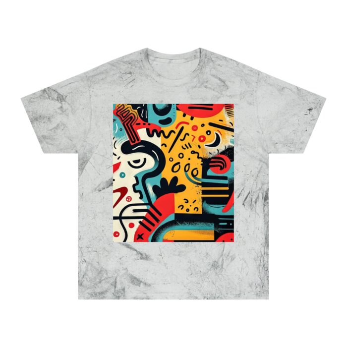 Vibrant Unisex Color Blast T-Shirt – Artistic Abstract Design for Every Occasion - Image 2