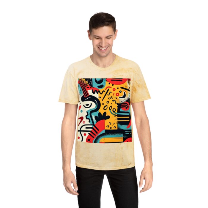 Vibrant Unisex Color Blast T-Shirt – Artistic Abstract Design for Every Occasion - Image 5