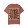 Artistic Unisex Garment-Dyed T-Shirt - Abstract Eye Design - Image 19