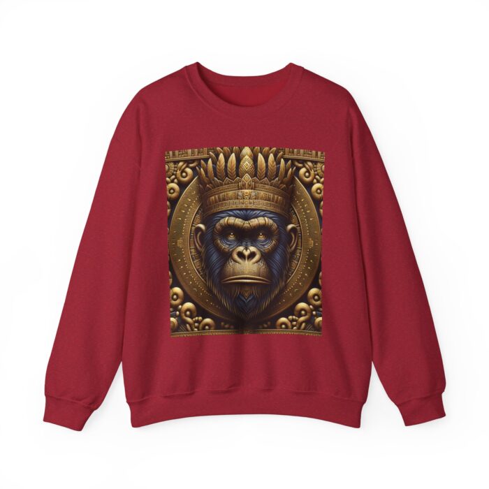 Unisex Crewneck Sweatshirt - Crown Gorilla Head - Image 15