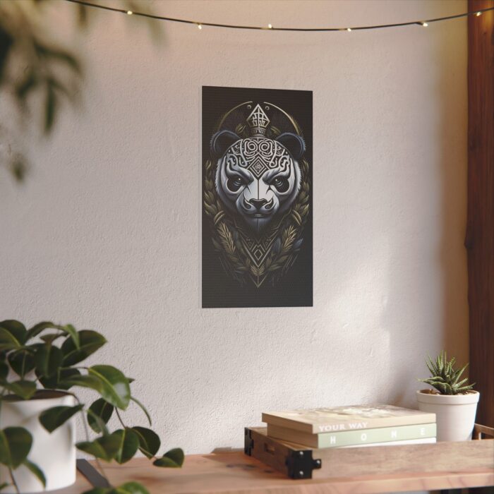 Panda Guardian Giclée Canvas Print - Bold Wall Art for Animal Lovers - Image 8