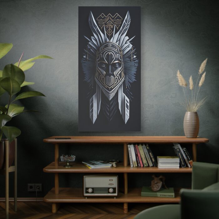 Modern African Art Canvas Print - Stretched Wall Decor - Image 5