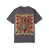Artistic Unisex Garment-Dyed T-Shirt - Abstract Eye Design - Image 15