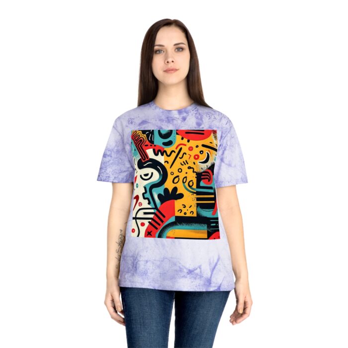 Vibrant Unisex Color Blast T-Shirt – Artistic Abstract Design for Every Occasion - Image 11