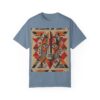 Artistic Unisex Garment-Dyed T-Shirt - Abstract Eye Design - Image 11