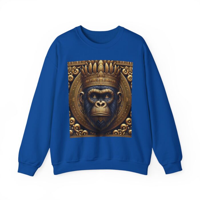 Unisex Crewneck Sweatshirt - Crown Gorilla Head - Image 13
