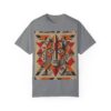 Artistic Unisex Garment-Dyed T-Shirt - Abstract Eye Design - Image 6