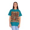 Artistic Unisex Garment-Dyed T-Shirt - Abstract Eye Design - Image 10