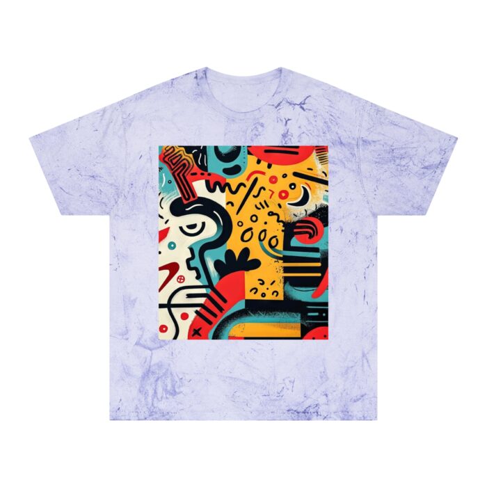 Vibrant Unisex Color Blast T-Shirt – Artistic Abstract Design for Every Occasion - Image 10