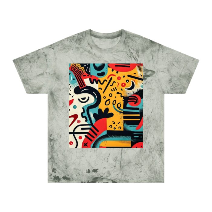 Vibrant Unisex Color Blast T-Shirt – Artistic Abstract Design for Every Occasion - Image 6