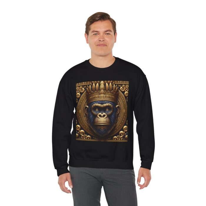 Unisex Crewneck Sweatshirt - Crown Gorilla Head