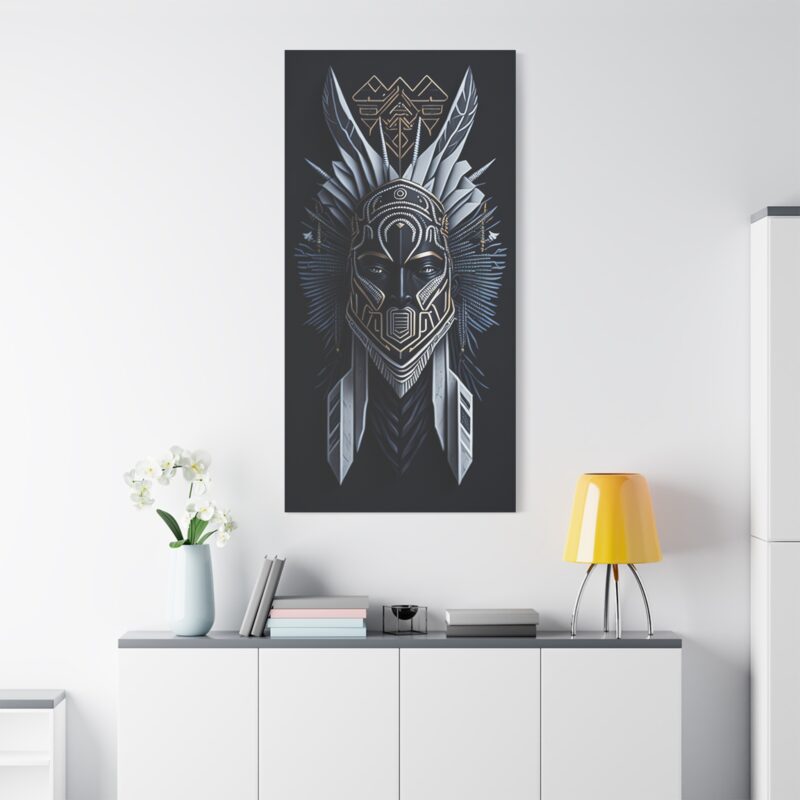 Modern African Art Canvas Print - Stretched Wall Decor