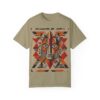 Artistic Unisex Garment-Dyed T-Shirt - Abstract Eye Design - Image 5