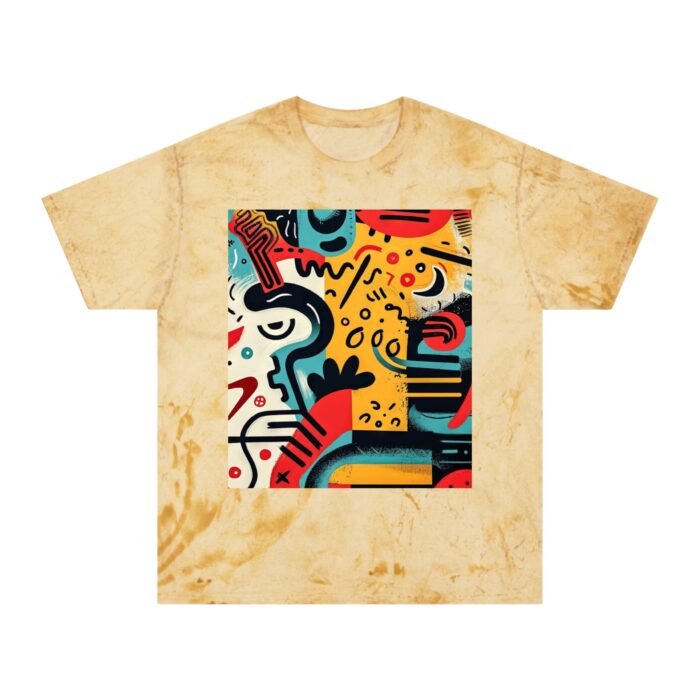 Vibrant Unisex Color Blast T-Shirt – Artistic Abstract Design for Every Occasion - Image 3