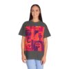 Eye-Catching Unisex Garment-Dyed T-shirt - Bold Art Design for Creative Souls - Image 6