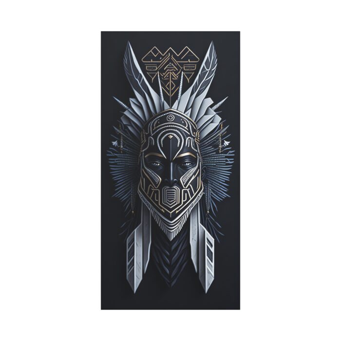 Modern African Art Canvas Print - Stretched Wall Decor - Image 2