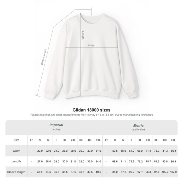 Unisex Crewneck Sweatshirt - Crown Gorilla Head - Image 5