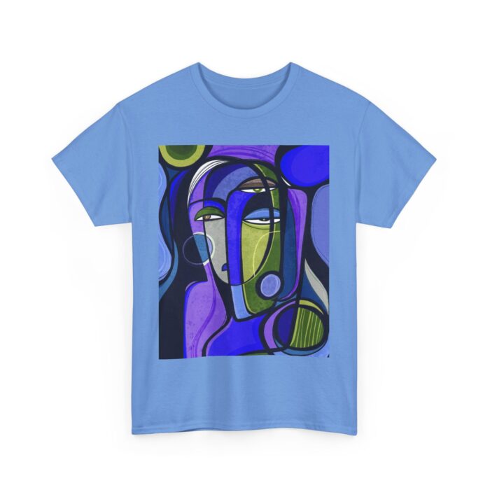 Artistic Unisex Cotton Tee - Unique Graphic Shirt, Casual Wear, Gift for Art Lovers, Trendy Summer Top, Birthday Present - Image 10