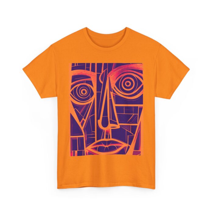 Abstract Face Unisex Tee, Casual Wear, Art Lover's Gift, Birthday Present, Graphic Tee, Home Decor - Image 6