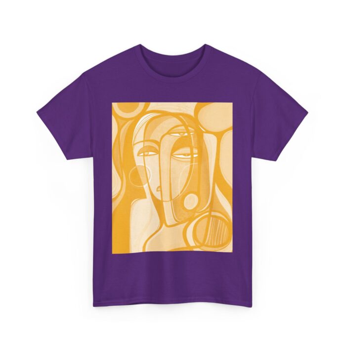 Artistic Unisex Cotton Tee, Abstract Design Shirt, Casual Wear, Gift for Art Lovers, Everyday Style, Unique Fashion Statement - Image 2