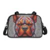 Stylish Fitness Handbag with Dog Design, Gym Tote, Workout Bag, Pet Lover's Bag, Eco-Friendly Gym Partner