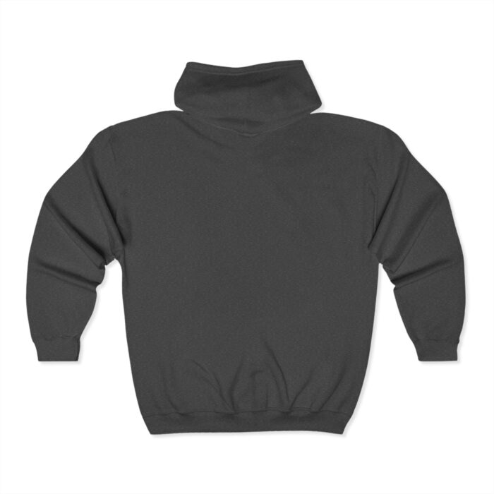 Abstract Art Full Zip Hoodie for Creative Spirits - Image 4