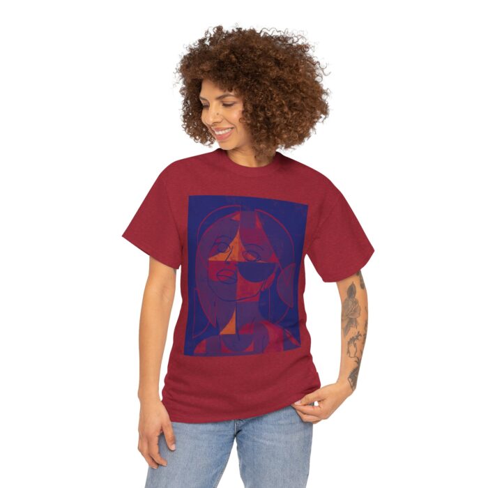 Artistic Unisex Heavy Cotton Tee - Stylish Statement Shirt for Art Lovers, Cool Graphic Tee, Gift for Him/Her, Casual Wear, Unique Design - Image 21