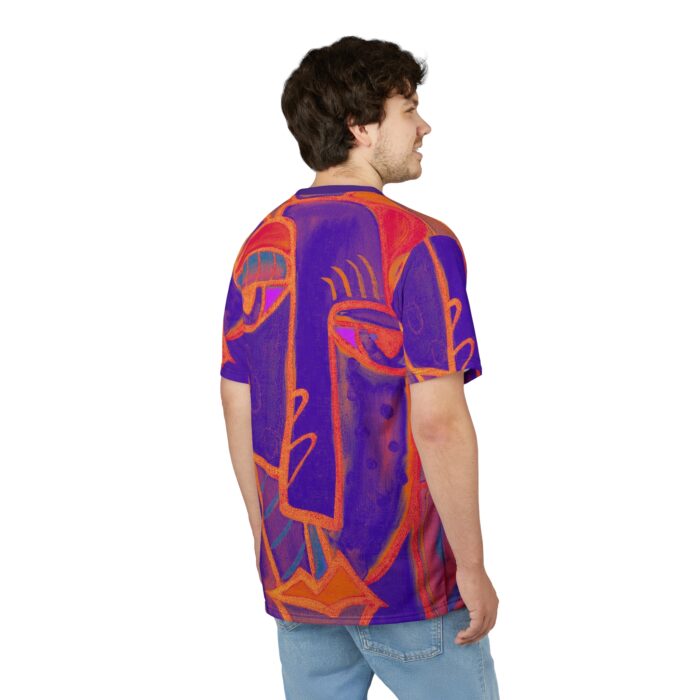 Artistic Unisex Tee - Vibrant Abstract Design, Unique Fashion, Gift for Art Lovers, Casual Wear, Festival Outfit, Statement Piece - Image 4