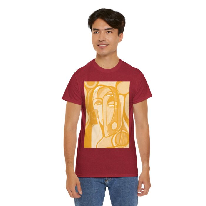 Artistic Unisex Cotton Tee, Abstract Design Shirt, Casual Wear, Gift for Art Lovers, Everyday Style, Unique Fashion Statement - Image 12