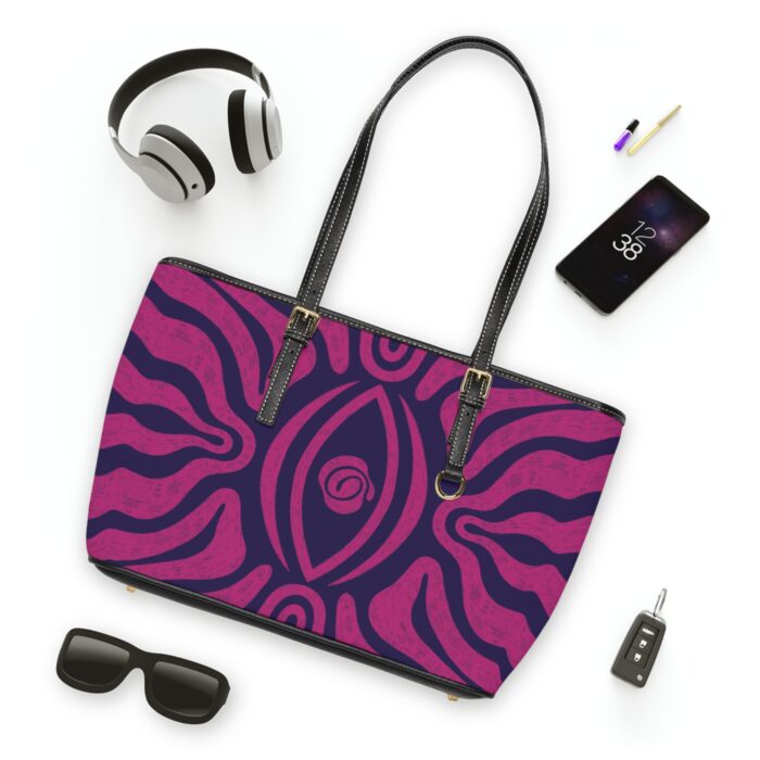 Bohemian PU Leather Shoulder Bag, Stylish Tote, Casual Purse, Vibrant Handbag, Gifts for Her, Trendy Everyday Bag - Image 5
