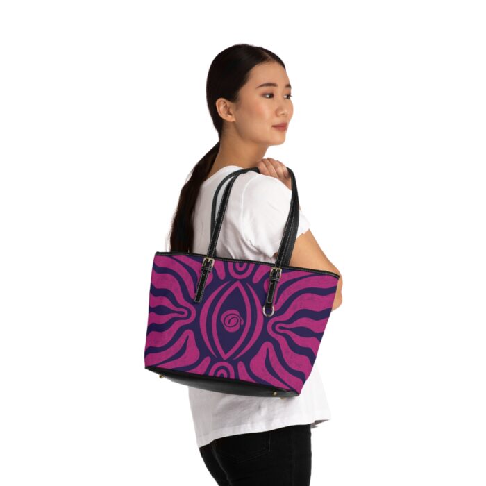 Bohemian PU Leather Shoulder Bag, Stylish Tote, Casual Purse, Vibrant Handbag, Gifts for Her, Trendy Everyday Bag - Image 8