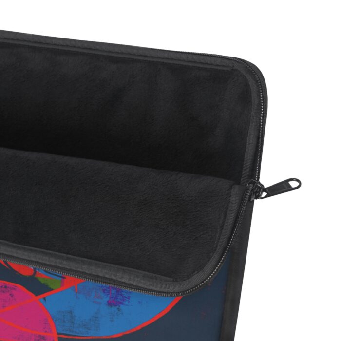 Colorful Abstract Laptop Sleeve, Artistic Sleeve for MacBook, Vibrant Laptop Bag, Unique Tech Accessory, Gift for Students & Creative Professionals - Image 6
