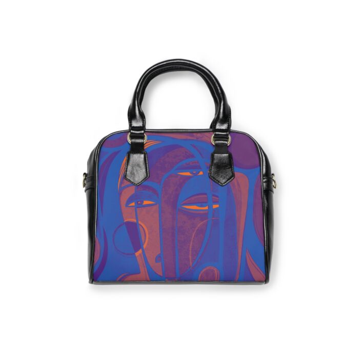 Artistic Shoulder Handbag, Trendy Tote Bag, Everyday Purse, Unique Gift for Her, Statement Bag, Fashion Accessory - Image 2