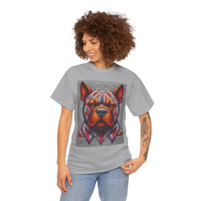 Colorful Dog Art Unisex Tee, Pet Lover Gift, Unique Animal Shirt, Animal Lover Apparel, Fun Graphic Tee - Image 9