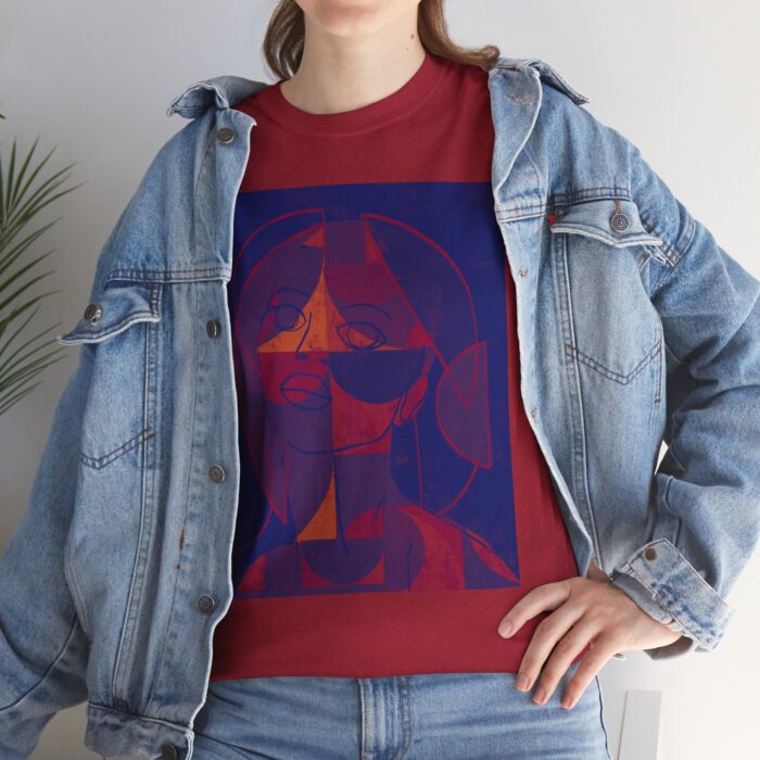Artistic Unisex Heavy Cotton Tee - Stylish Statement Shirt for Art Lovers, Cool Graphic Tee, Gift for Him/Her, Casual Wear, Unique Design - Image 20