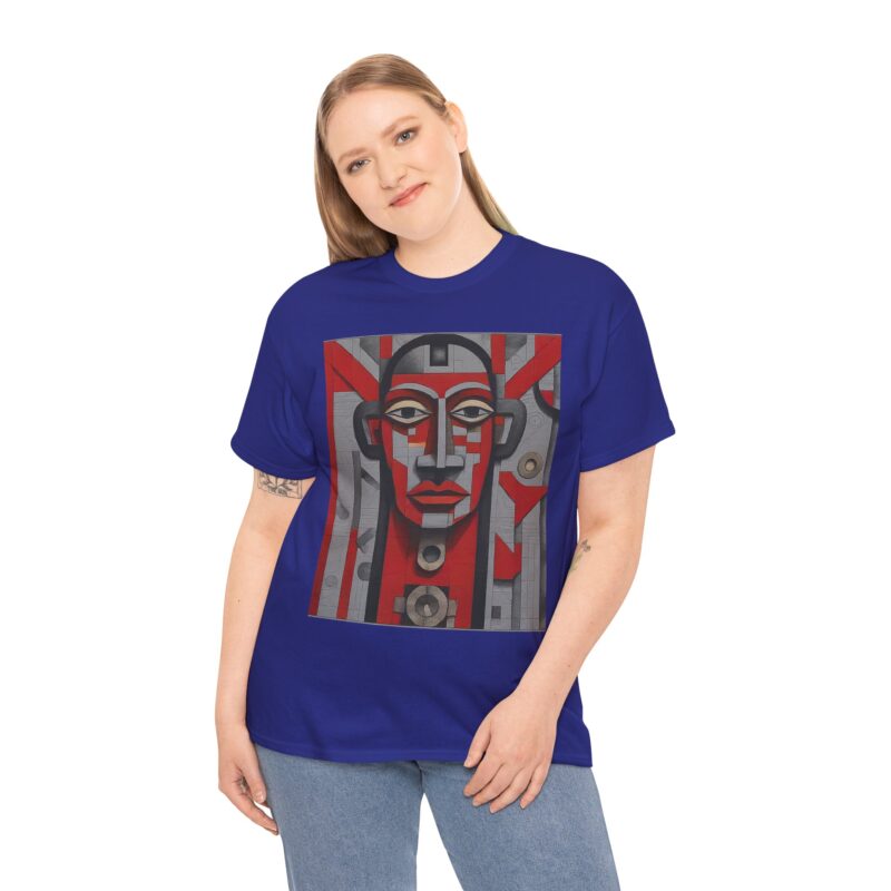Artistic Unisex Heavy Cotton Tee - Graphic T-Shirt for Art Lovers, Gift for Him, Gift for Her, Casual Wear, Unique Design, Statement Piece