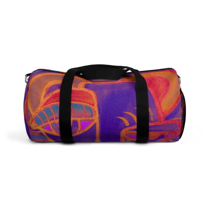 Colorful Art Duffel Bag - Stylish Gym Bag, Weekend Travel Tote, Unique Sports Luggage, Vibrant Workout Accessory, Eye-Catching Carryall - Image 2