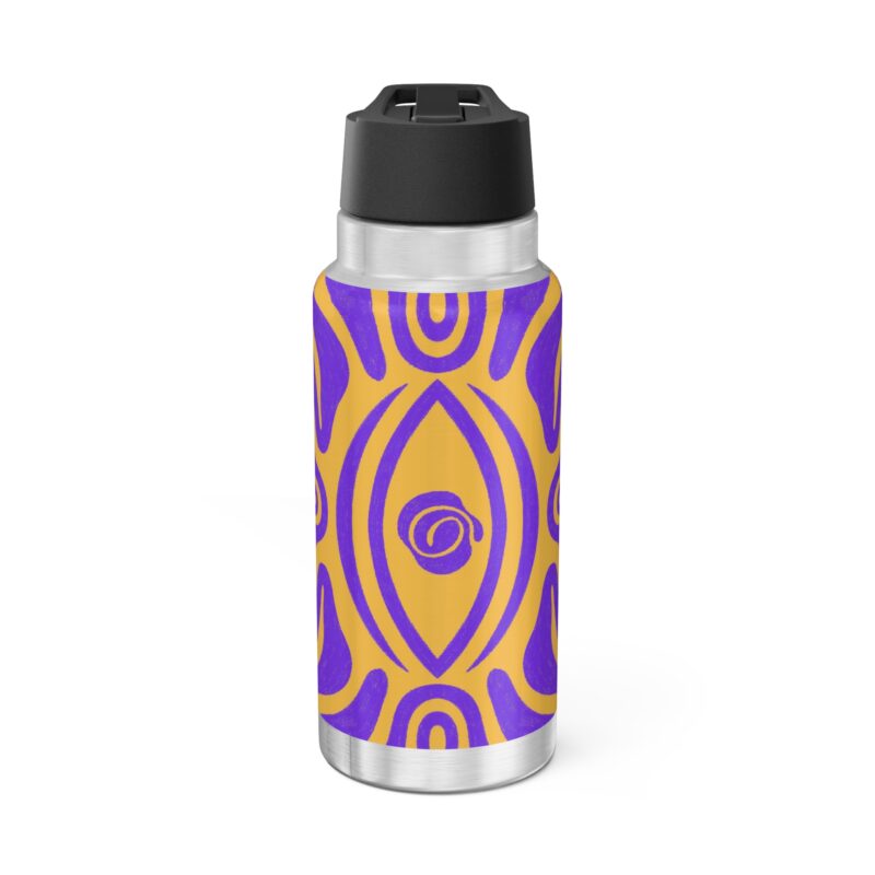 Vibrant Gator Tumbler | 32oz Travel Mug, Colorful Water Bottle, Eco-Friendly Drinkware, Perfect for Gifts, Sports and Outdoor Use