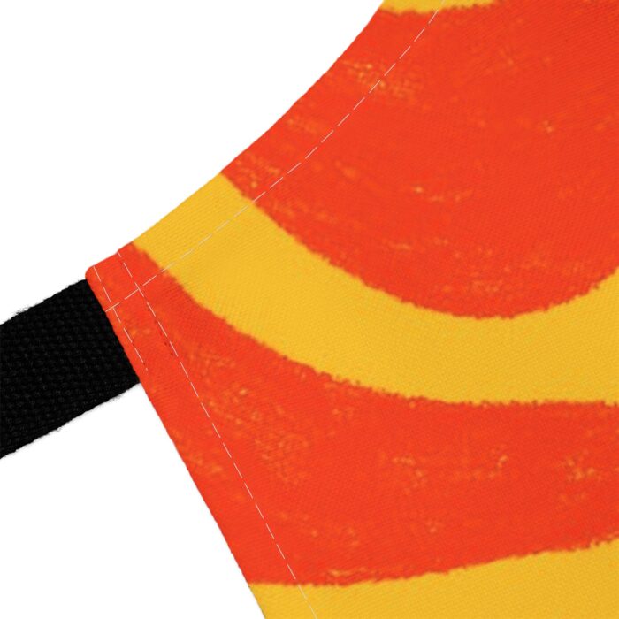 Artistic Eye Design Chef Apron with Black Straps - Unique Design for Cooking Enthusiasts - Image 5