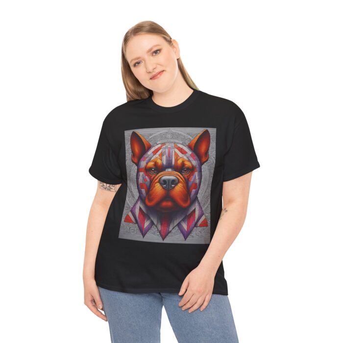 Colorful Dog Art Unisex Tee, Pet Lover Gift, Unique Animal Shirt, Animal Lover Apparel, Fun Graphic Tee - Image 7