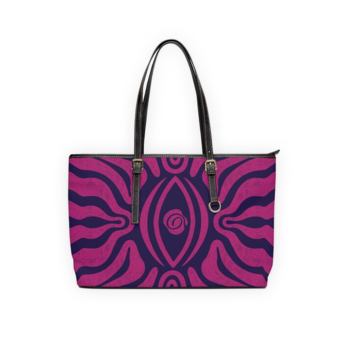 Bohemian PU Leather Shoulder Bag, Stylish Tote, Casual Purse, Vibrant Handbag, Gifts for Her, Trendy Everyday Bag - Image 4