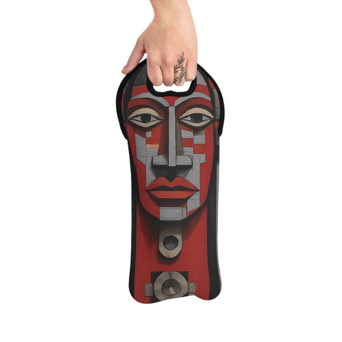 Artistic Wine Tote Bag | Unique Gift for Wine Lovers, Perfect for Celebrations, Picnics, and Special Occasions - Image 3