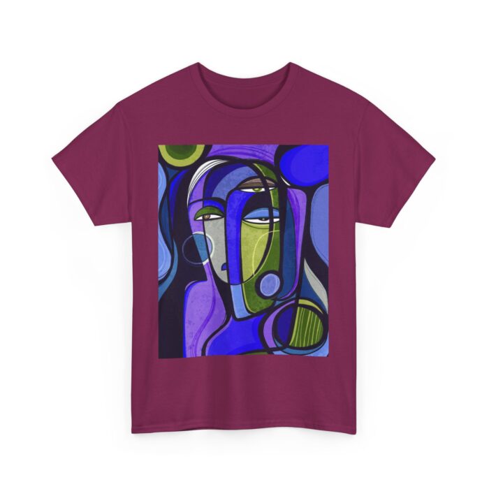 Artistic Unisex Cotton Tee - Unique Graphic Shirt, Casual Wear, Gift for Art Lovers, Trendy Summer Top, Birthday Present - Image 18