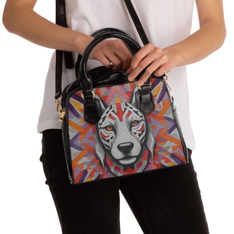 Stylish Dalmatian Shoulder Handbag, Animal Print Purse, Art Lover Tote, Unique Gifts for Her, Fashion Statement Bag
