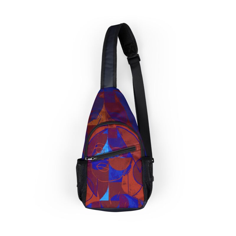 Vibrant Chest Bag for Everyday Adventures | Stylish Sling Bag, Hipster Accessory, Festival Gear, Travel Bag, Unique Gift