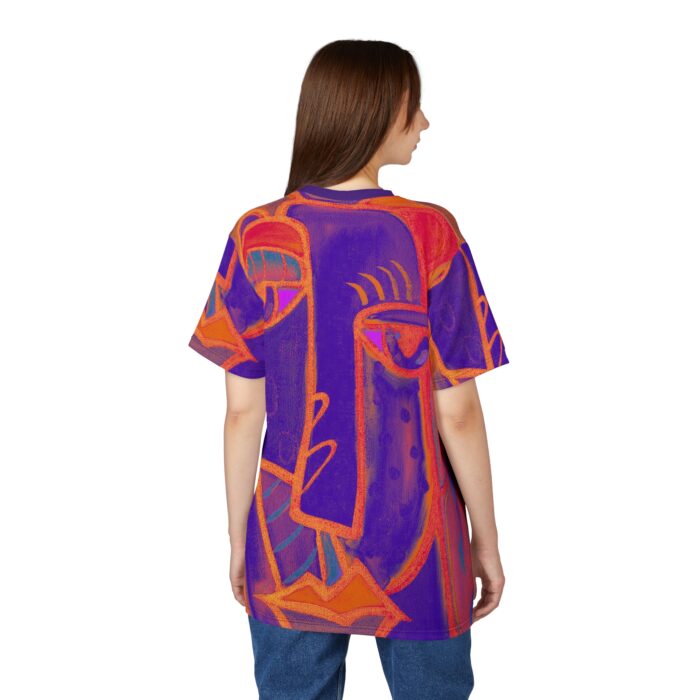 Artistic Unisex Tee - Vibrant Abstract Design, Unique Fashion, Gift for Art Lovers, Casual Wear, Festival Outfit, Statement Piece - Image 8
