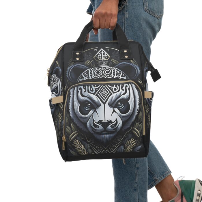 Stylish Panda Diaper Backpack, Baby Bag, Travel Backpack, Multifunctional Baby Backpack, Stylish Diaper Bag, Parent Organizer - Image 5
